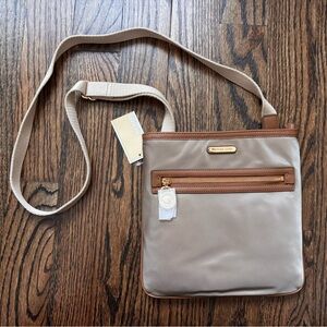 Michael Kors Kempton Crossbody Bag Nylon Dusk Color BRAND NEW NWT